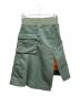 sacai（サカイ）の古着「Nylon Twill Skirt」｜オリーブ
