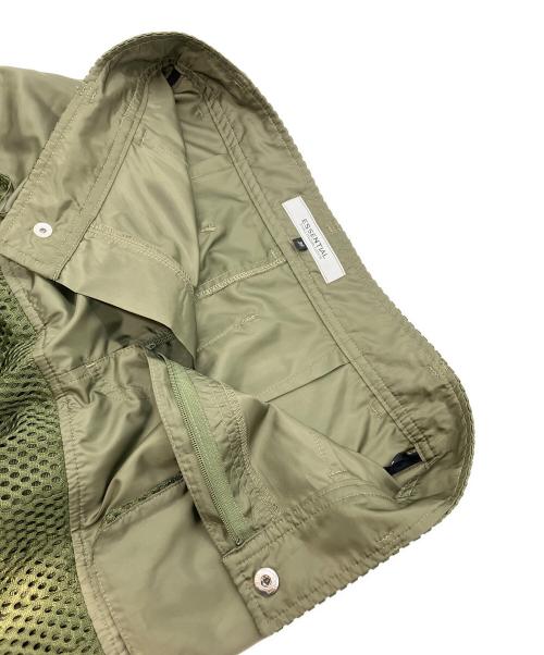 DOUBLE STANDARD CLOTHING（ダブルスタンダードクロージング）DOUBLE STANDARD CLOTHING (ダブルスタンダードクロージング) ESSENTIAL メッシュプリーツスカート オリーブ サイズ:38の古着・服飾アイテム