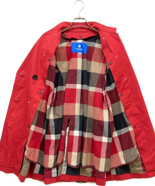 BLUE LABEL CRESTBRIDGE（ブルーレーベルクレストブリッジ）BLUE LABEL CRESTBRIDGE (ブルーレーベルクレストブリッジ) ライナー付トレンチコート レッド サイズ:SIZE Mの古着・服飾アイテム