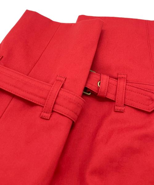 BLUE LABEL CRESTBRIDGE（ブルーレーベルクレストブリッジ）BLUE LABEL CRESTBRIDGE (ブルーレーベルクレストブリッジ) ライナー付トレンチコート レッド サイズ:SIZE Mの古着・服飾アイテム