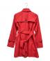 BLUE LABEL CRESTBRIDGE (ブルーレーベルクレストブリッジ) ライナー付トレンチコート レッド サイズ:SIZE M：10000円