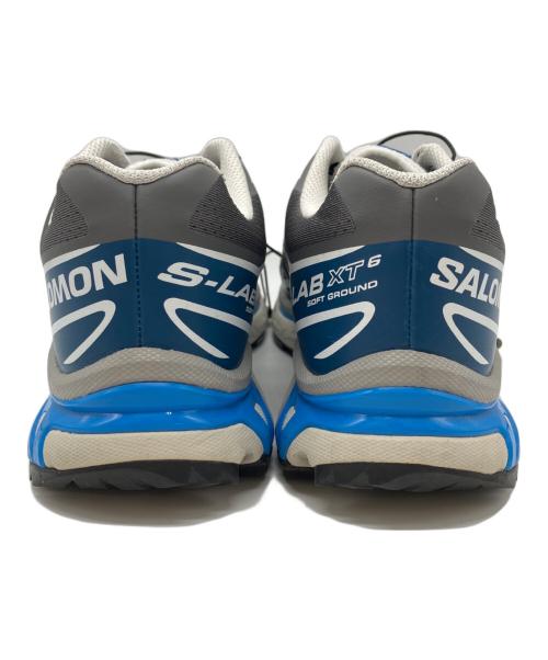 SALOMON（サロモン）SALOMON (サロモン) スニーカー グレー×ブルー サイズ:27の古着・服飾アイテム
