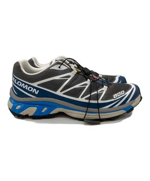 SALOMON（サロモン）SALOMON (サロモン) スニーカー グレー×ブルー サイズ:27の古着・服飾アイテム