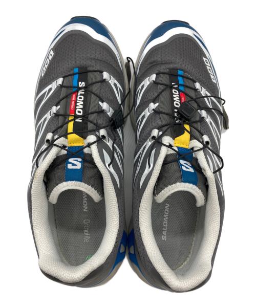 SALOMON（サロモン）SALOMON (サロモン) スニーカー グレー×ブルー サイズ:27の古着・服飾アイテム