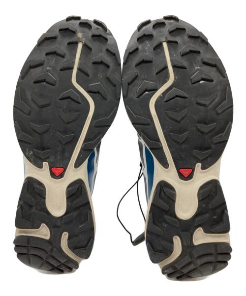 SALOMON（サロモン）SALOMON (サロモン) スニーカー グレー×ブルー サイズ:27の古着・服飾アイテム