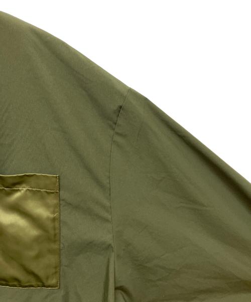 SUM1 STYLE（スミスタイル）SUM1 STYLE (スミスタイル) 切替ロングシャツワンピース オリーブ サイズ:Fの古着・服飾アイテム