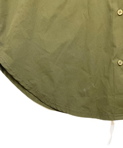 SUM1 STYLE（スミスタイル）SUM1 STYLE (スミスタイル) 切替ロングシャツワンピース オリーブ サイズ:Fの古着・服飾アイテム