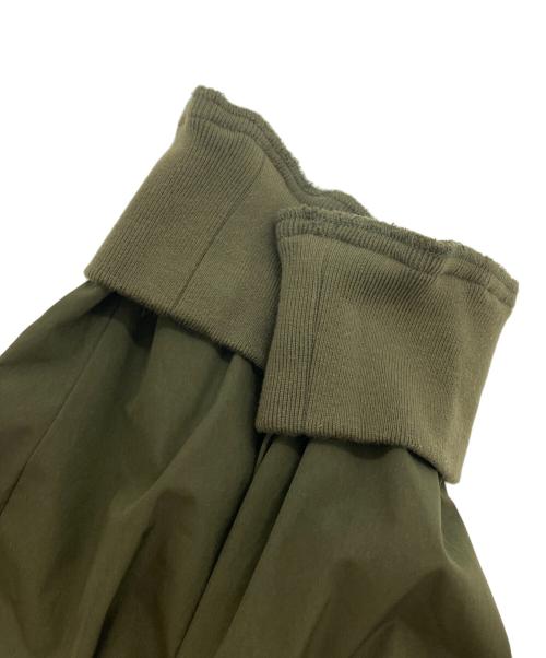 SUM1 STYLE（スミスタイル）SUM1 STYLE (スミスタイル) 切替ロングシャツワンピース オリーブ サイズ:Fの古着・服飾アイテム