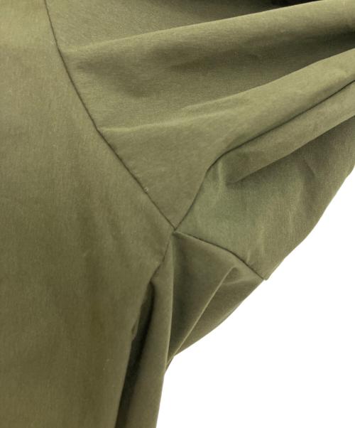 SUM1 STYLE（スミスタイル）SUM1 STYLE (スミスタイル) 切替ロングシャツワンピース オリーブ サイズ:Fの古着・服飾アイテム