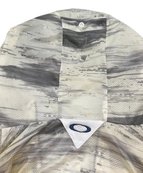 OAKLEY（オークリー）OAKLEY (オークリー) SKULL TRANSPARENT MESH JACKET 2.0 アイボリー×グレー サイズ:Lの古着・服飾アイテム