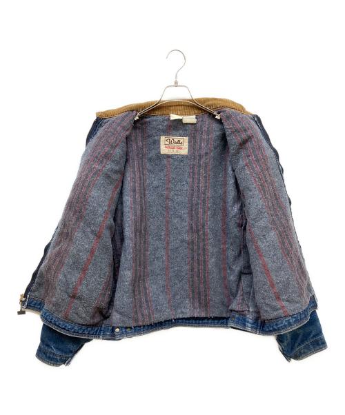 Walls（ウォールズ）Walls (ウォールズ) ヴィンテージデニムジャケット インディゴ サイズ:不明の古着・服飾アイテム