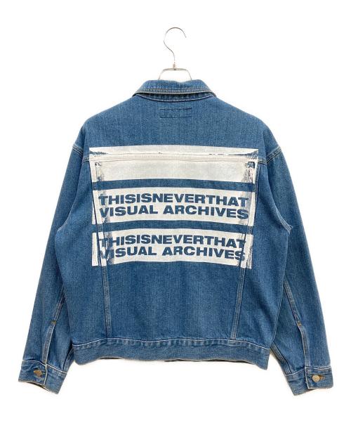 thisisneverthat（ディスイズネバーザット）thisisneverthat (ディスイズネバーザット) デニムジャケット インディゴ サイズ:MEDIUMの古着・服飾アイテム