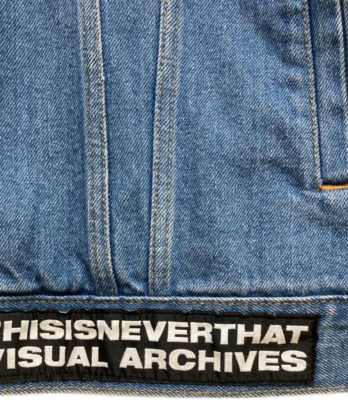 thisisneverthat（ディスイズネバーザット）thisisneverthat (ディスイズネバーザット) デニムジャケット インディゴ サイズ:MEDIUMの古着・服飾アイテム