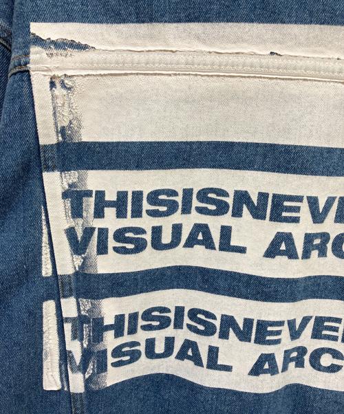 thisisneverthat（ディスイズネバーザット）thisisneverthat (ディスイズネバーザット) デニムジャケット インディゴ サイズ:MEDIUMの古着・服飾アイテム