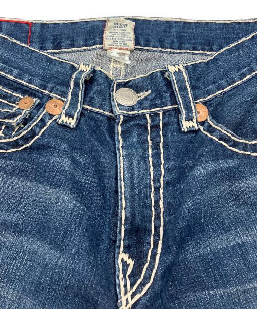 TRUE RELIGION（トゥルー レリジョン）TRUE RELIGION (トゥルー レリジョン) デニムハーフパンツ インディゴ サイズ:SIZE 34の古着・服飾アイテム