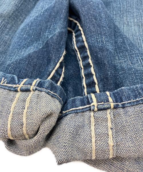 TRUE RELIGION（トゥルー レリジョン）TRUE RELIGION (トゥルー レリジョン) デニムハーフパンツ インディゴ サイズ:SIZE 34の古着・服飾アイテム