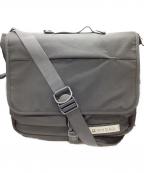 WHITEAGEホワイタージュ）の古着「MOD.NAVY Messenger Bag L」｜ブラック