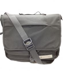 WHITEAGE（ホワイタージュ）の古着「MOD.NAVY Messenger Bag L」｜ブラック