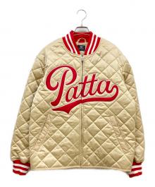 Patta（パタ）の古着「Diamond Quilted Sport Jacket」｜レッド×ベージュ