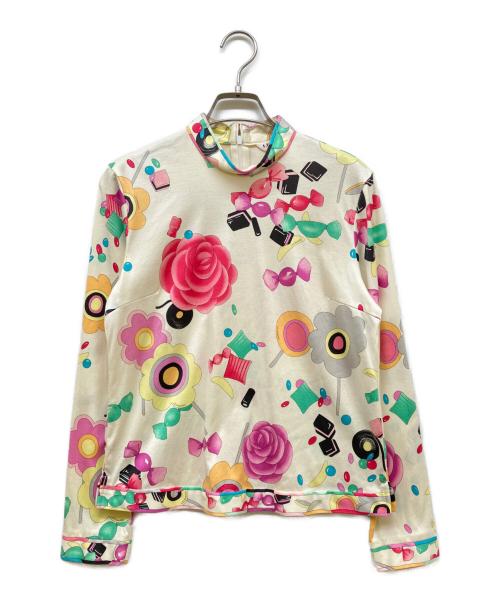 LEONARD SPORT（レオナール スポーツ）LEONARD SPORT (レオナール スポーツ) ハイネックカットソー マルチカラー サイズ:SIZE 40の古着・服飾アイテム