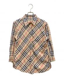 BURBERRY LONDON（バーバリーロンドン）の古着「ノバチェックシャツ」｜ベージュ