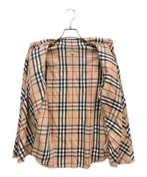 BURBERRY LONDON（バーバリーロンドン）BURBERRY LONDON (バーバリーロンドン) ノバチェックシャツ ベージュ サイズ:Sの古着・服飾アイテム