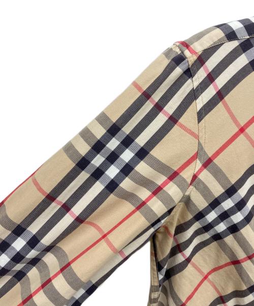 BURBERRY LONDON（バーバリーロンドン）BURBERRY LONDON (バーバリーロンドン) ノバチェックシャツ ベージュ サイズ:Sの古着・服飾アイテム
