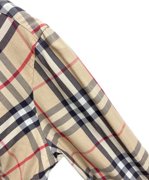 BURBERRY LONDON（バーバリーロンドン）BURBERRY LONDON (バーバリーロンドン) ノバチェックシャツ ベージュ サイズ:Sの古着・服飾アイテム