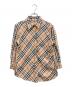 BURBERRY LONDON（バーバリーロンドン）の古着「ノバチェックシャツ」｜ベージュ