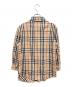BURBERRY LONDON (バーバリーロンドン) ノバチェックシャツ ベージュ サイズ:S：6000円