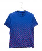 LOUIS VUITTONルイ ヴィトン）の古着「モノグラムグラディエイトプリントTシャツ」｜ブルー