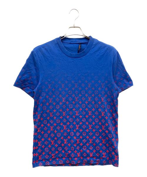LOUIS VUITTON（ルイ ヴィトン）LOUIS VUITTON (ルイ ヴィトン) モノグラムグラディエイトプリントTシャツ ブルー サイズ:Mの古着・服飾アイテム