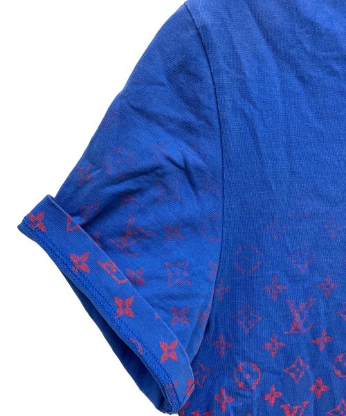 LOUIS VUITTON（ルイ ヴィトン）LOUIS VUITTON (ルイ ヴィトン) モノグラムグラディエイトプリントTシャツ ブルー サイズ:Mの古着・服飾アイテム