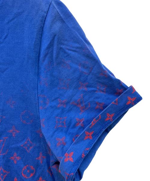 LOUIS VUITTON（ルイ ヴィトン）LOUIS VUITTON (ルイ ヴィトン) モノグラムグラディエイトプリントTシャツ ブルー サイズ:Mの古着・服飾アイテム