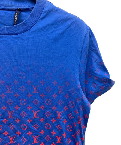 LOUIS VUITTON（ルイ ヴィトン）LOUIS VUITTON (ルイ ヴィトン) モノグラムグラディエイトプリントTシャツ ブルー サイズ:Mの古着・服飾アイテム