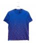 LOUIS VUITTON（ルイ ヴィトン）の古着「モノグラムグラディエイトプリントTシャツ」｜ブルー