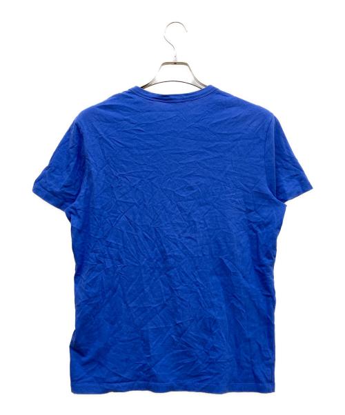 MONCLER（モンクレール）MONCLER (モンクレール) MAGLIA T-SHIRT ブルー サイズ:Mの古着・服飾アイテム