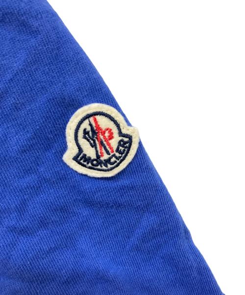 MONCLER（モンクレール）MONCLER (モンクレール) MAGLIA T-SHIRT ブルー サイズ:Mの古着・服飾アイテム
