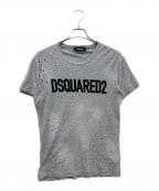 DSQUARED2ディースクエアード）の古着「Tシャツ」｜グレー