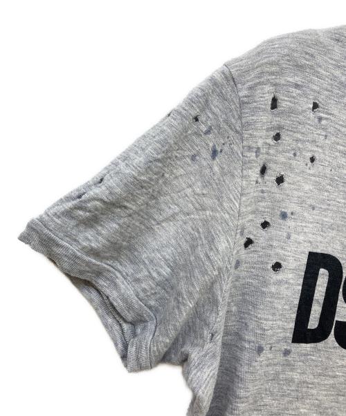 DSQUARED2（ディースクエアード）DSQUARED2 (ディースクエアード) Tシャツ グレー サイズ:Sの古着・服飾アイテム