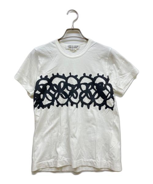 COMME des GARCONS COMME des GARCONS（コムデギャルソン コムデギャルソン）COMME des GARCONS COMME des GARCONS (コムデギャルソン コムデギャルソン) Tシャツ ホワイト サイズ:SIZE XSの古着・服飾アイテム