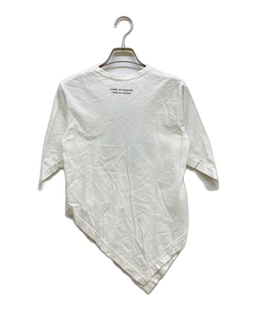 COMME des GARCONS COMME des GARCONS（コムデギャルソン コムデギャルソン）COMME des GARCONS COMME des GARCONS (コムデギャルソン コムデギャルソン) 変形Tシャツ ホワイト サイズ:SIZE Sの古着・服飾アイテム
