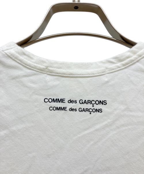 COMME des GARCONS COMME des GARCONS（コムデギャルソン コムデギャルソン）COMME des GARCONS COMME des GARCONS (コムデギャルソン コムデギャルソン) 変形Tシャツ ホワイト サイズ:SIZE Sの古着・服飾アイテム