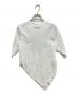 COMME des GARCONS COMME des GARCONS (コムデギャルソン コムデギャルソン) 変形Tシャツ ホワイト サイズ:SIZE S：8000円