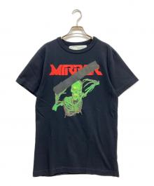 OFFWHITE（オフホワイト）の古着「MIRROR SKULL TEE」｜ブラック