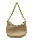 STELLA McCARTNEYステラマッカートニー）の古着「FALABELLA ZIP MINI SHOULDER BAG」｜ベージュ