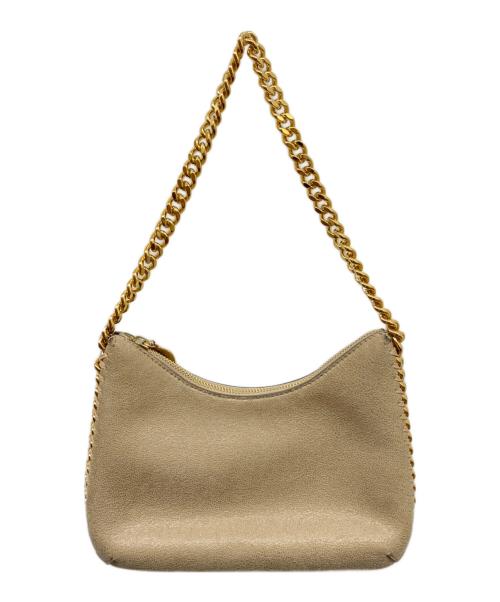 STELLA McCARTNEY（ステラマッカートニー）STELLA McCARTNEY (ステラマッカートニー) FALABELLA ZIP MINI SHOULDER BAG ベージュの古着・服飾アイテム