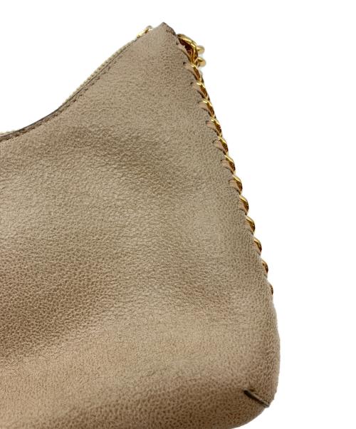 STELLA McCARTNEY（ステラマッカートニー）STELLA McCARTNEY (ステラマッカートニー) FALABELLA ZIP MINI SHOULDER BAG ベージュの古着・服飾アイテム