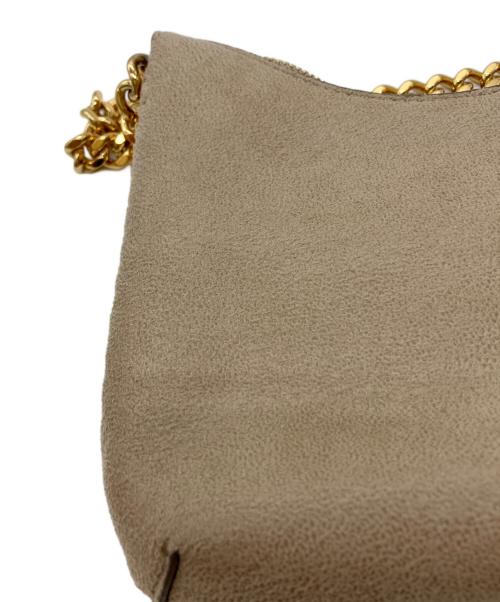 STELLA McCARTNEY（ステラマッカートニー）STELLA McCARTNEY (ステラマッカートニー) FALABELLA ZIP MINI SHOULDER BAG ベージュの古着・服飾アイテム