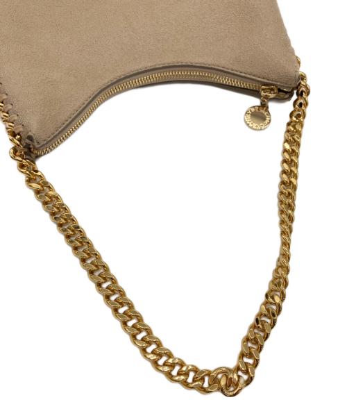 STELLA McCARTNEY（ステラマッカートニー）STELLA McCARTNEY (ステラマッカートニー) FALABELLA ZIP MINI SHOULDER BAG ベージュの古着・服飾アイテム
